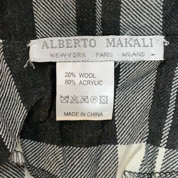 Vintage Alberto Makali 2-Piece Set Size 4 6?wool blend lovely details on skirt - Picture 15 of 16